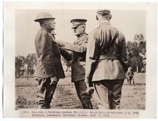 1918 General Pershing Pins DSC Col. Cullison 26th Infantry Vertuzey News Photo picture