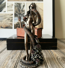 Decorative Custom Made Original Sin Eve Holding Apple Sculpture Figurine Statue picture