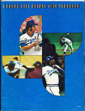 1974 Kansas city Royals baseball yearbook picture