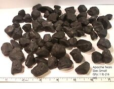 Southwest Apache Tears, Raw, Obsidian Stones, Small, 1/8 to 1 in, 1 lb, Bulk  picture