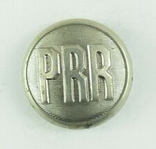 1870s Pennsylvania Railroad Aluminum Coat Original Uniform Button Z2AT picture