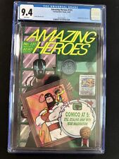 Amazing Heroes #131 CGC 9.4 White Pages 1987 Early Venom Preview Mcfarlane picture