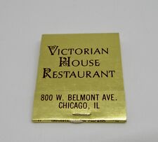 Victorian House Restaurant 800 W. Belmont Av Chicago Illinois FULL Matchbook picture