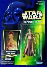 Holo 1997 Star Wars: POTF  Enslaved Princess Leia Organa MOC MIB picture
