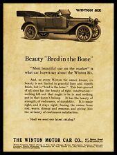 1913 Winton Motor Car Co. NEW Metal Sign: Beauty Bred in the Bone - Cleveland OH picture