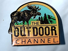 THE OUTDOOR CHANNEL PIN VINTAGE MOOSE ELK picture