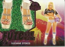 BENCHWARMER 2022 SOCCER LIMITED - SUZANNE STOKES - FUTBOL CARD  #3/4 PURPLE FOIL picture