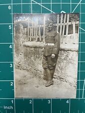 WW1 Doughboy Soldier Photo 3rd Infantry Division Patch Visible picture