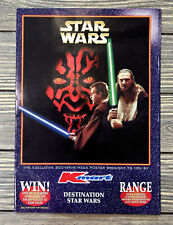 Vintage KMart Destination Star Wars The Exclusive Mega Poster Advertisement  picture