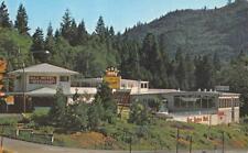 OAK-LO MOTEL House of Glass Restaurant DUNSMUIR, CA Roadside c1960s Vintage picture