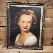 15 X 12 Framed Photo Of A Beautiful Young Woman 1930s picture