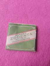 Zodenta Ingram's Tooth Powder, Detroit Mich, Antique,  Rare picture