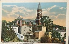 Abbott Hall Rockaway Street Marblehead MA Massachusetts Postcard picture