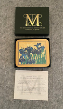 Vintage MMA Metropolitan Museum Of Art JASON Coasters Set of 6 JAPANESE IRISES N picture