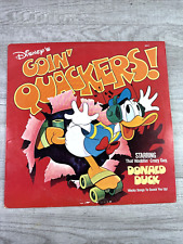 Vintage Disney Donald Duck Goin’ Quackers Vinyl Record Disneyland Records #2513 picture