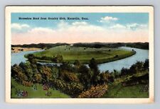 Knoxville TN-Tennessee, Panoramic View Horseshoe Bend, Vintage Postcard picture