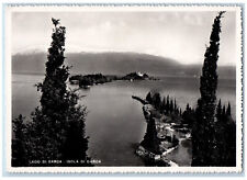 San Felice del Benaco Lombardy Italy Postcard Island Of Garda 1952 RPPC Photo picture