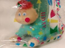 1985 Coleco Cabbage Patch Kids Crawling Baby PVC Figure Figurine Toy  CPK Green picture