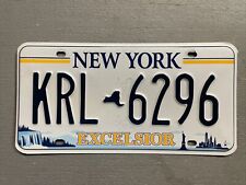EXPIRED 2020 NEW YORK LICENSE PLATE  EXCELSIOR  KRL-6296  NICE😎 picture