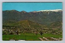 Banning CA-California, Panoramic View Banning, San Gorgonio, Vintage Postcard picture