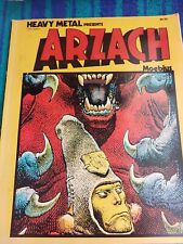 Heavy Metal Presents Arzach  By Moebius 1977 Book picture