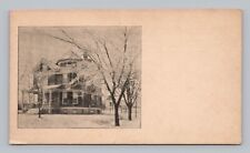 Postcard UDB Private Mailing Card Unidentified House Unposted picture