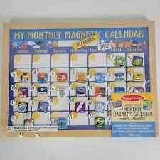Melissa & Doug Hanging Magnetic Dry Erase Monthly Wall Calendar NEW in Box picture
