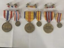 US Merchant Marine Medals, Min. Medals & Ribbons; WWII, Korea, & VN Service picture