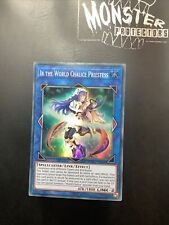 YUGIOH IB THE WORLD CHALICE PRIESTESS SUPER RARE COTD-EN048 MIXED EDITIONS  picture
