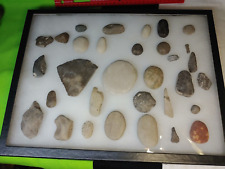 Michigan Pre paleo Glacial Kame tools/ scrapers/ game stones/ disks/perforator picture