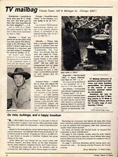1975 TV ARTICLE ~ ROBERT HORTON WAGON TRAIN WESTERN STAR ACTOR picture