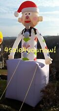 32' FOOT CHARLIE IN A BOX INFLATABLE ISLAND OF MISFITS RUDOLPH CUSTOM MADE  picture