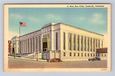 Nashville TN-Tennessee, New Post Office, Antique Vintage Souvenir Postcard picture