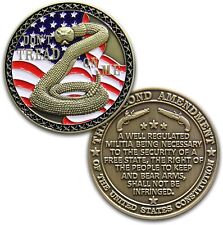 2nd Amendment Challenge Coin - Don't Tread On Me picture