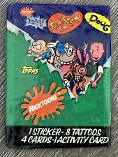 1993 Topps Nickelodeon Nicktoons 1x Sealed Pack picture