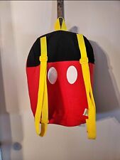Vintage 90's The Disney Store Mickey Mouse Backpack Disney Parks Exclusive Rare  picture