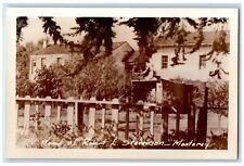 c1940's Old Home Of Robert Louis Stevenson Monterey CA RPPC Photo Postcard picture