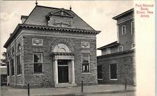 ELMER, NJ New Jersey    FIRST  NATIONAL  BANK    c1910s   Postcard picture