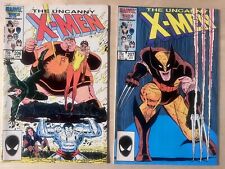 UNCANNY X-MEN #206 & 207 ( 1986 Marvel )  9.” NM picture