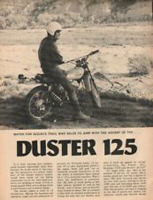 1971 Suzuki Duster 125 Trail Bike - 4-Page Vintage Motorcycle Article picture