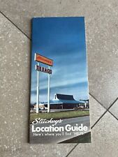 Stuckey’s Location Guide Vintage Circa 1975 picture