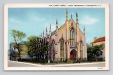 Postcard Huguenot Church Charleston South Carolina SC, Vintage i20 picture