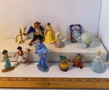 Disney Movie Characters PVC  Lot Of 12 From 3 Classics Cinderella Beauty Jasmine picture