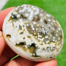 79g Natural Colourful Ocean Jasper Crystal Polished Palm stone Specimen picture