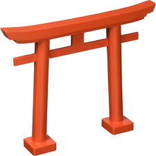 Shinto Shrine KAMIDANA SMALL RED TORII Gate Straight Legs from Japan by Kamid... picture