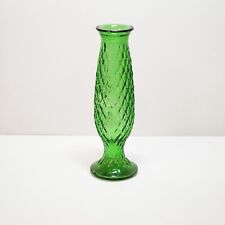 Vintage Eo Brody Co Glass Pineapple Embossed Bud Vase picture