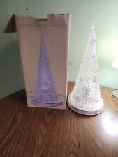 Cracker Barrel LED Musical Christmas Tree  See Pics And Description picture