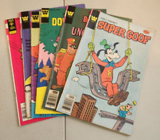 Whitman Gold Key Comic Book Lot 6 Donald Duck Scrooge Goofy Disney LOW GRADE picture