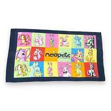 Neopets Vintage 2004 Rare Cotton Beach Bath Towel Wal-Mart Exclusive 29x52 HTF picture
