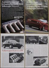 1987 VW Scirocco Ad and road test. picture